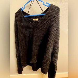 Black Ugg pullover sweater